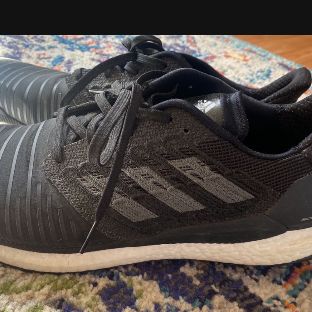 Solar Boost 'Core Black Sneakers Adidas